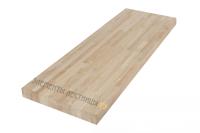 Ступень 40x300x1200 мм Дуб АБ Сращенный